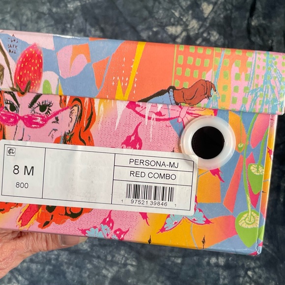 Jeffery Campbell red rhinestone heels. - Picture 3 of 4